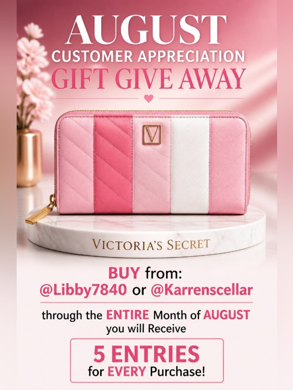 𝐂𝐮𝐬𝐭𝐨𝐦𝐞𝐫 𝐀𝐔𝐆𝐔𝐒𝐓 𝐀𝐩𝐩𝐫𝐞𝐜𝐢𝐚𝐭𝐢𝐨𝐧 𝐆𝐈𝐅𝐓❗